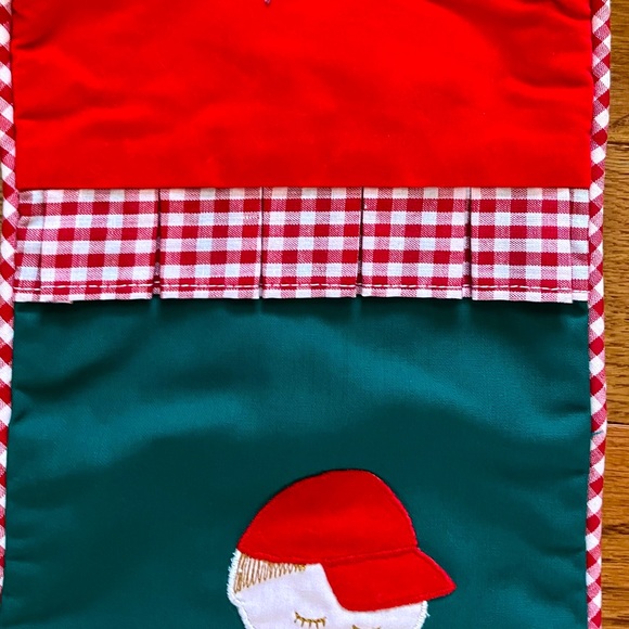 Set of 2 Vintage Christmas Stockings – Kids Theme – Made in Philippines - Picture 7 of 11